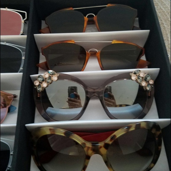 Gucci, Jimmy Foo sunglasses w/o box reduced price!