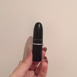 Wine red Mac lipstick
