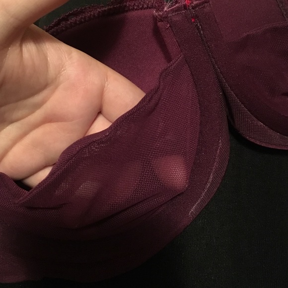 NWOT Burgundy Lace Bra from Adore Me - Picture 4 of 4