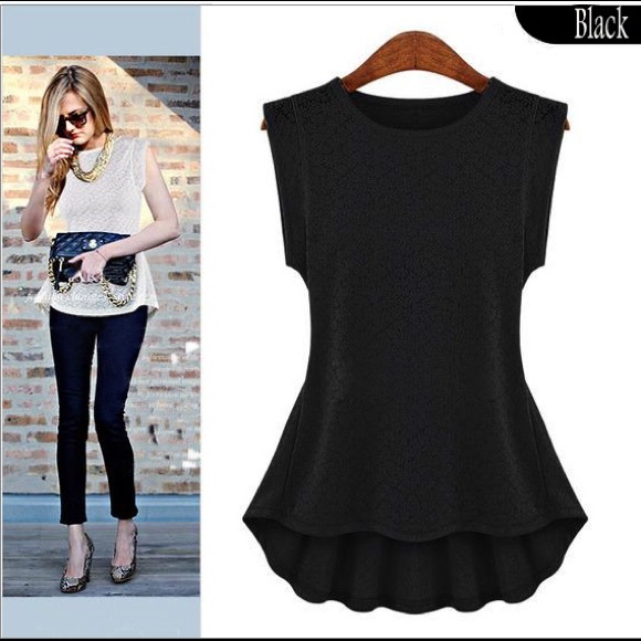 Awesome Party Top - Lace Peplum