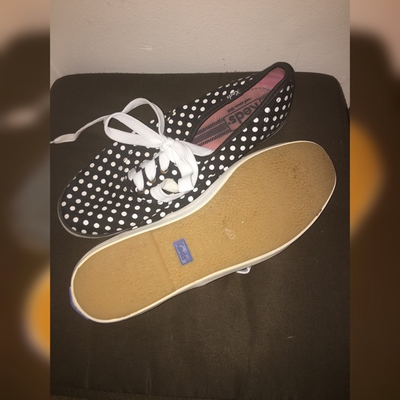 Polka dot Keds