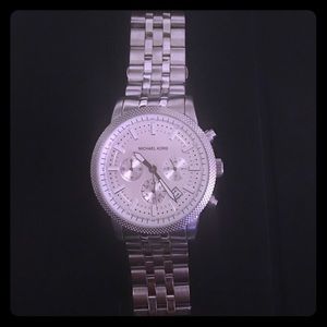 Michael Kors Silver chronograph watch