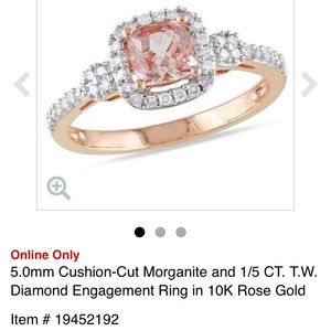 Rose gold bridal set. HOLD FOR TRADE ONLY