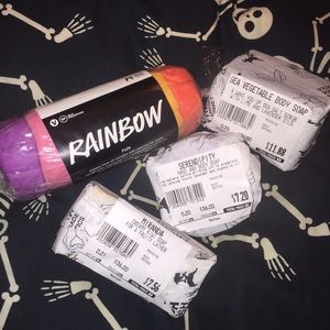 Lush Bundle! 3 soaps 1 Rainbow