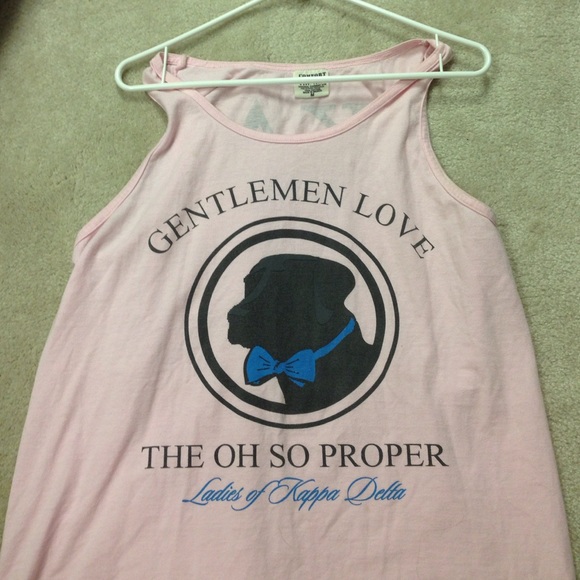 Kappa delta comfort color tank