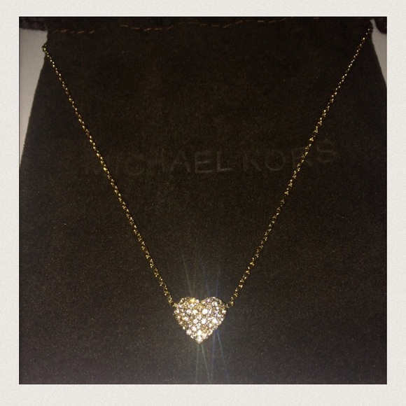 MICHAEL KORS Brilliance Reversible ❤️ Necklace NWT