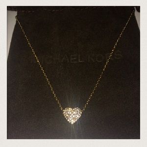 MICHAEL KORS Brilliance Reversible ❤️ Necklace NWT