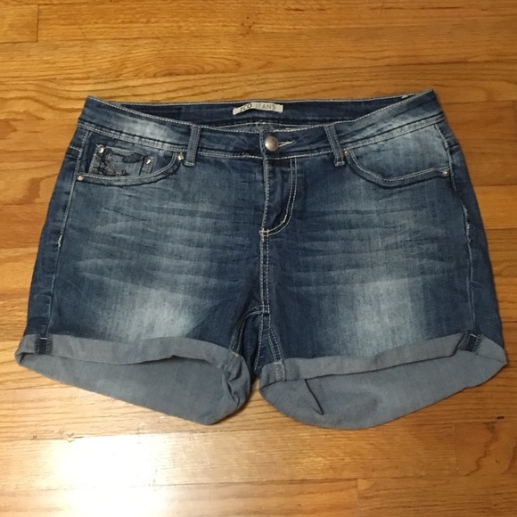 ZCO JEANS cuffed shorts