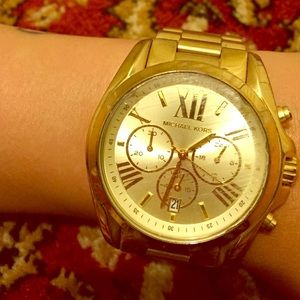 Michaela Kors gold watch