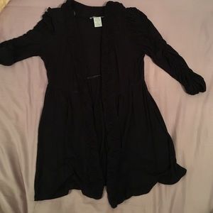 Ruffle detailed sweater