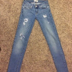 Bullhead stretch denim jeans