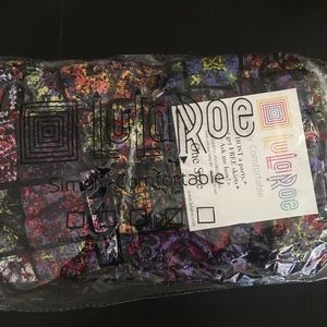 BNWT LuLaRoe unicorn stained glass leggings OS