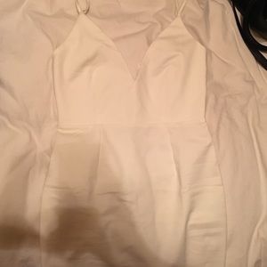 White fox boutique dress