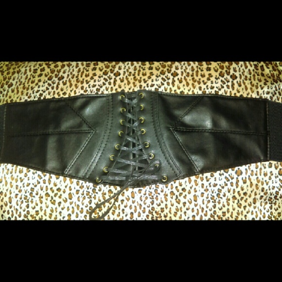Black Corset Belt