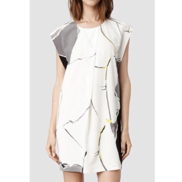 All Saints Dresses & Skirts - All Saints Silk "Anais Torn Dress"