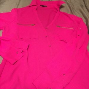 Neon pink  Long sleeve
