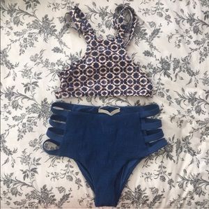 NWT Tori Praver High Waisted Bikini