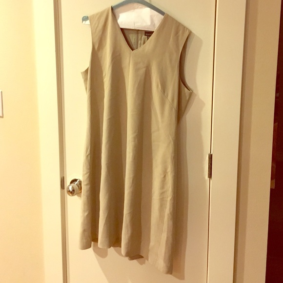 Banana Republic khaki tank dress