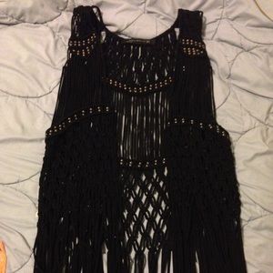 Zara boho vest