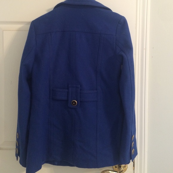 Blue peacoat from Nordstrom. - Picture 3 of 3