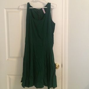 Green dress