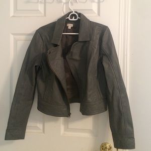 Leather jacket