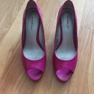 Pink/magenta heels