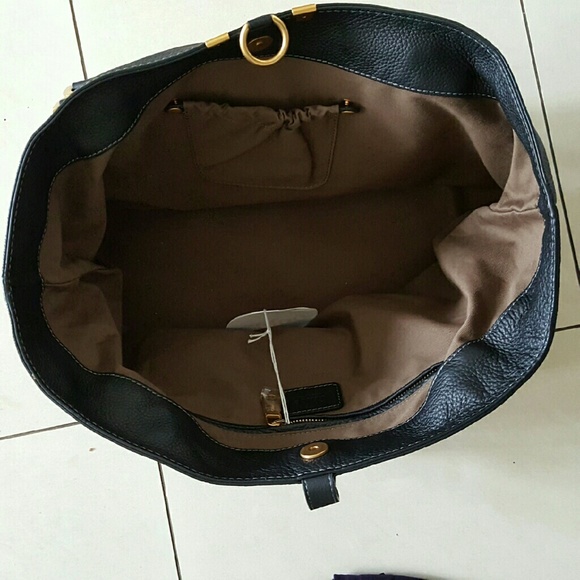 *sold* Chloe "marcie new" leather black tote - Picture 2 of 4