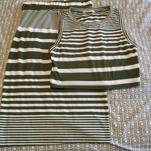 Stripe match set