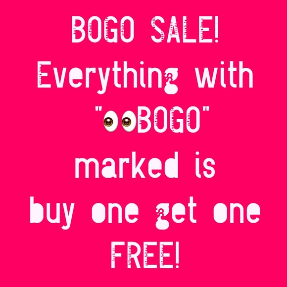 Buy 1 get 1 FREE! Most items in my closet!