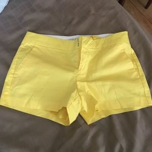 Yellow shorts