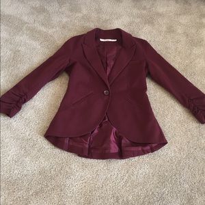 Gibson cranberry colored Blazer
