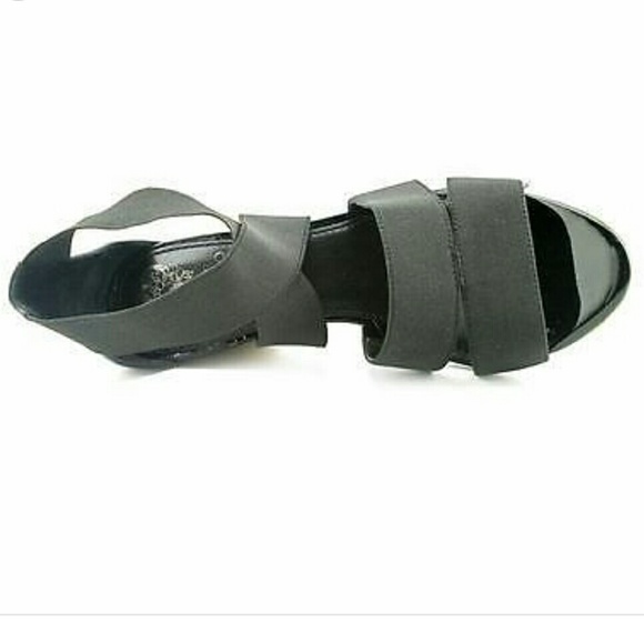 Vince Camuto Ellamae Black Elastic Mars Nappa Heel - Picture 13 of 16