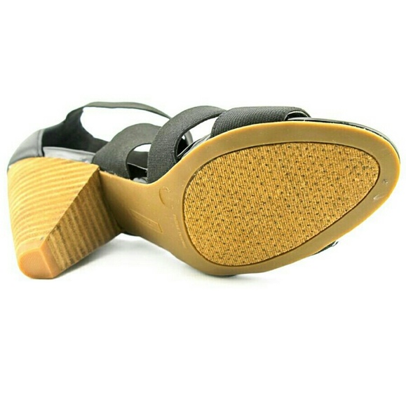 Vince Camuto Ellamae Black Elastic Mars Nappa Heel - Picture 14 of 16