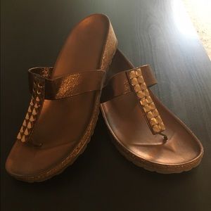 Golden Brown Sandals