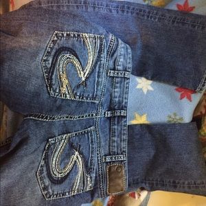 Men's Silver Jeans