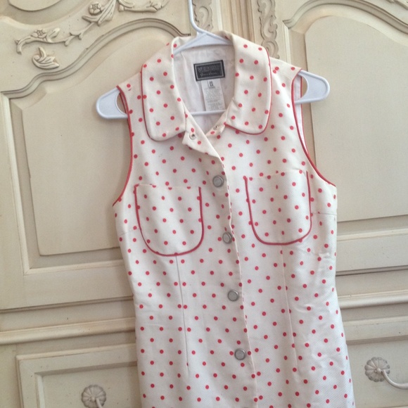 Vintage Versus Gianni Versace polka-dot mini dress