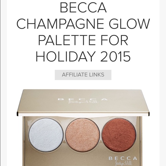 Becca Champagne Glow LE Holiday 2015 Palette