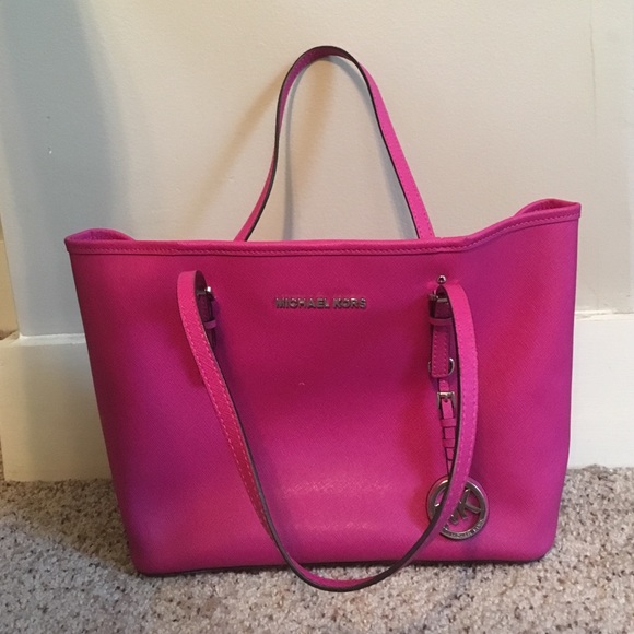MK hot pink purse