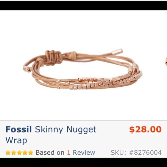 Rosegold FOSSIL bracelet
