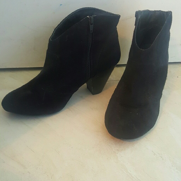Black booties