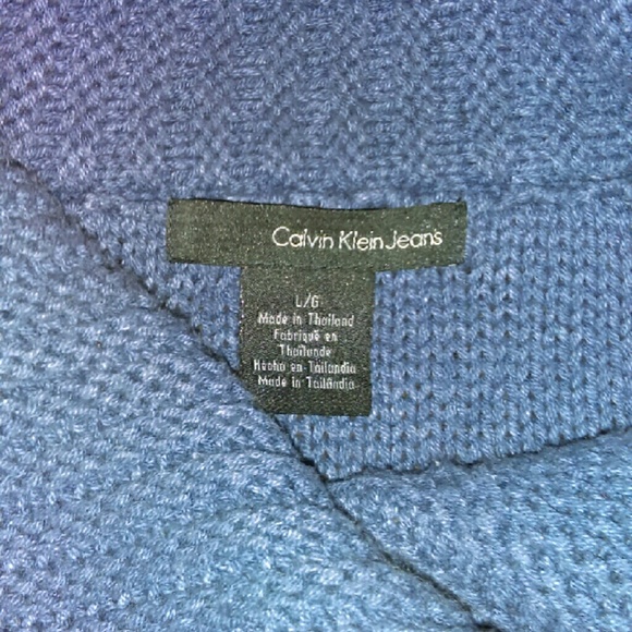 Calvin Klein side zip sweater - Picture 2 of 2