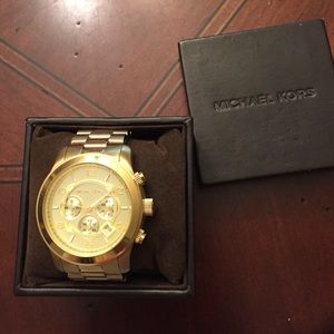 Michael Kors Gold Boyfriend Watch