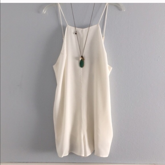 White Honey Punch Romper