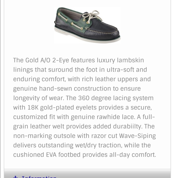 Sperry Top-Sider - Gold Cups - Picture 3 of 3