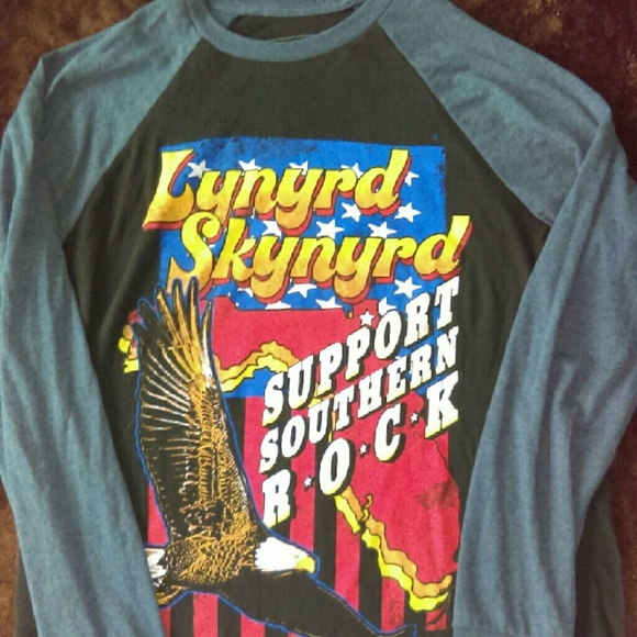 Lynyrd Skynyrd baseball tee