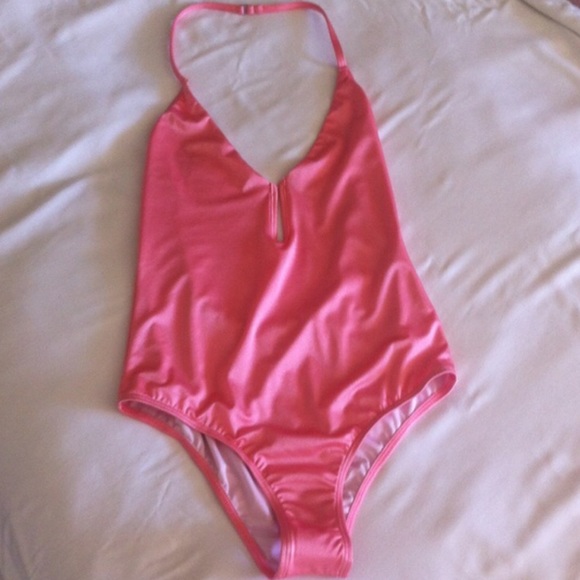Victoria's Secret One-Piece Bathing Suit in Pink