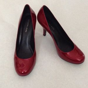 Gianni Bini ruby red heels