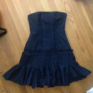 bcbgmaxazria strapless corset dress