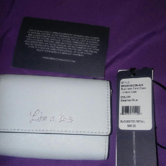 Rebecca minkoff card holder